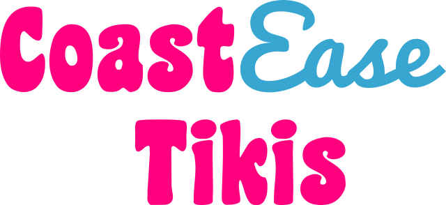 CoastEase Tikis Pink Stacked